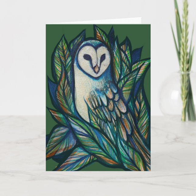 Cute Owl                                           Card (Front)