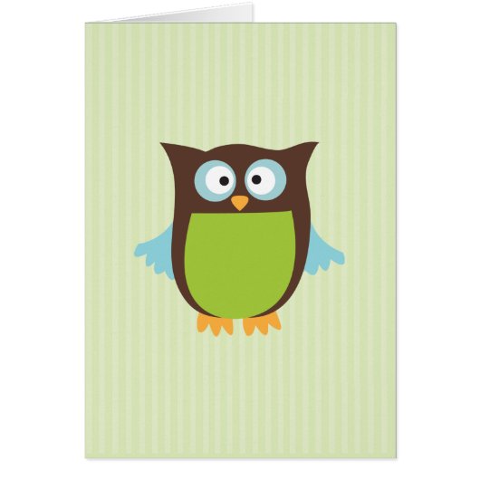 Cute Owl Cards (Front)
