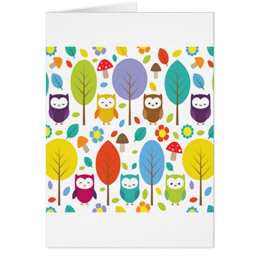 Cute Owl Cards (Front)