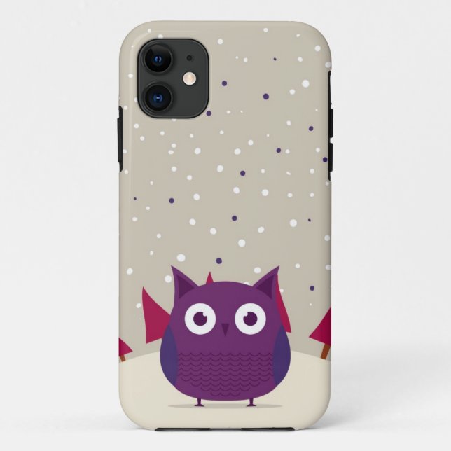 Cute owl Case-Mate iPhone case (Back)
