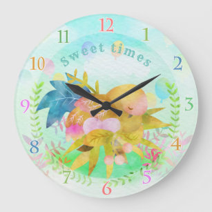 Cute Owl Clock