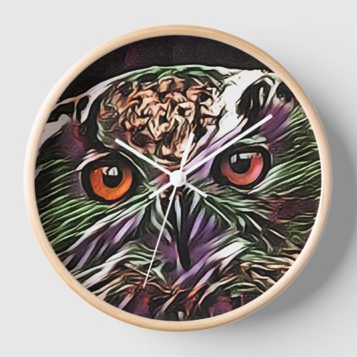 CUTE OWL CLOCK