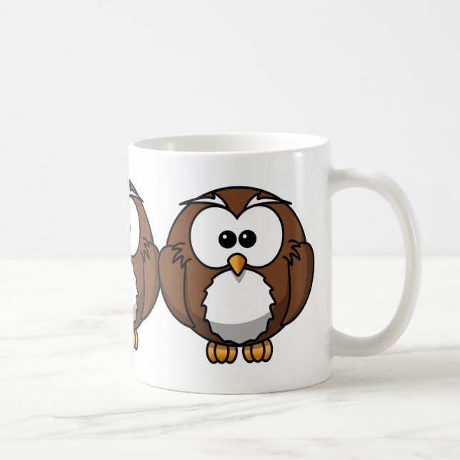 Cute Owl Coffee Mug (Right)