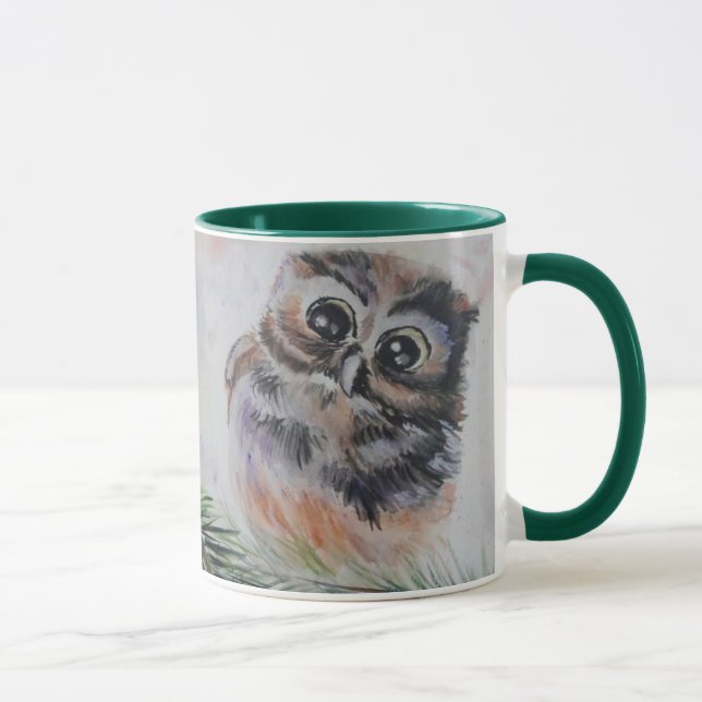 Cute Owl Coffee Mug (Right)