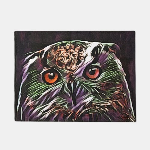 CUTE OWL   DOORMAT