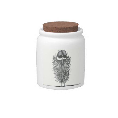 Cute Owl Ester Candy Jar