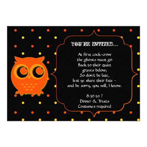 Cute Halloween Invitations 9