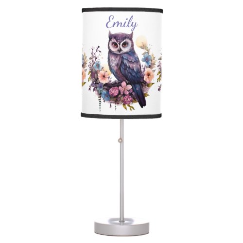 Cute Owl Lamp Shade Midnight Owl