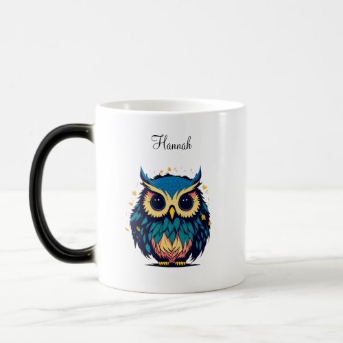 Cute Owl Magic Mug