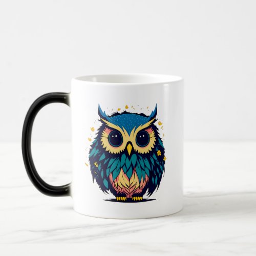 Cute Owl Magic Mug