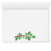 Cute Owl on a Branch Cards (Inside Horizontal (Bottom))