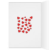 Cute Owl on Pink Heart Valentine's Day (Inside (Left))