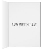 Cute Owl on Pink Heart Valentine's Day (Inside (Right))