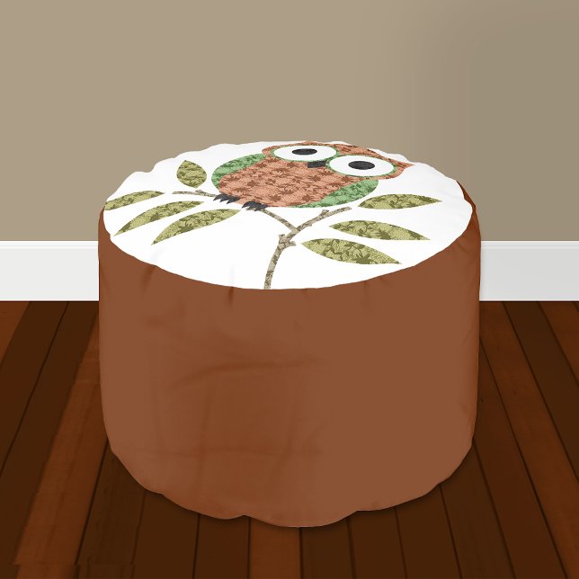 Cute Owl Ottoman (Creator Uploaded)