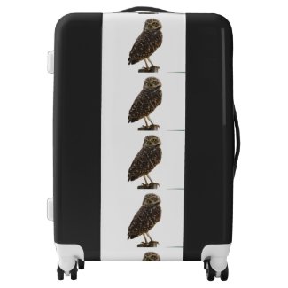 Owl Pattern Suitcase Luggage