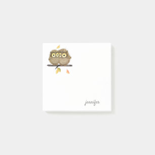 Cute Owl Post it Notes