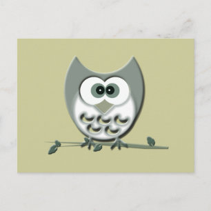 Cute Owl Postcard