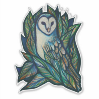 Cute Owl                                           Sticker