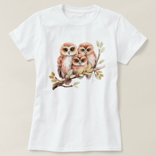 Cute Owl  T_Shirt