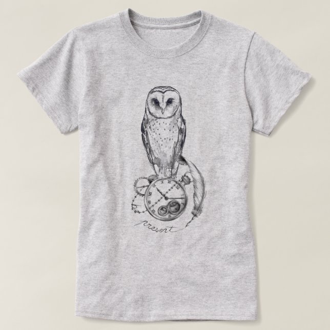 Cute Owl T-Shirt (Design Front)