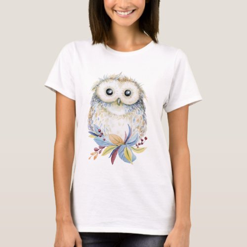 Cute Owl T_Shirt