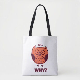 Cute Owl Tote Bag