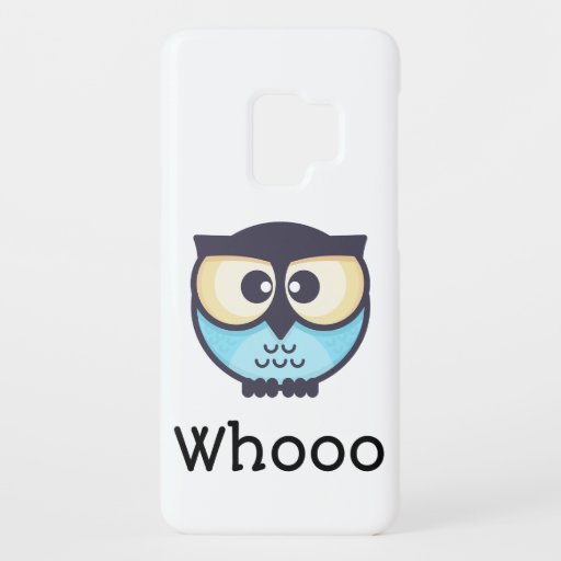 Cute Owl Whooo Case-Mate Samsung Galaxy S9 Case