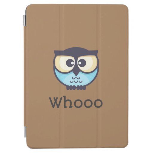 Cute Owl Whooo iPad Air Cover