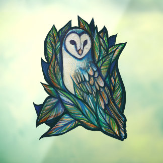Cute Owl                                           Window Cling