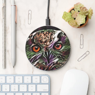 CUTE OWL WIRELESS CHARGER