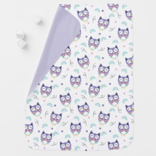 Cute Owls Baby Blanket