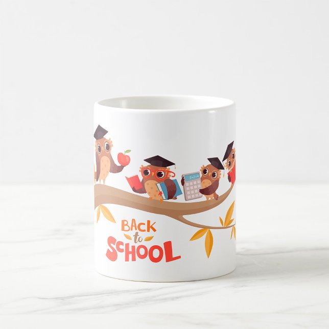 Cute Owls Back to School Graduation  Coffee Mug (Creator Uploaded)