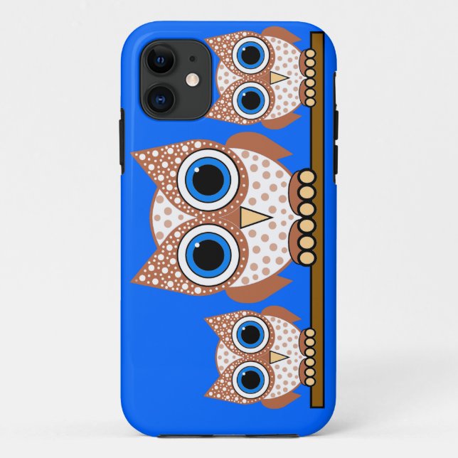cute owls Case-Mate iPhone case (Back)
