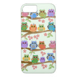 Cute Owls on Brenches iPhone 8/7 Case