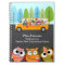 Cute Owls School Bus Personalized Teacher