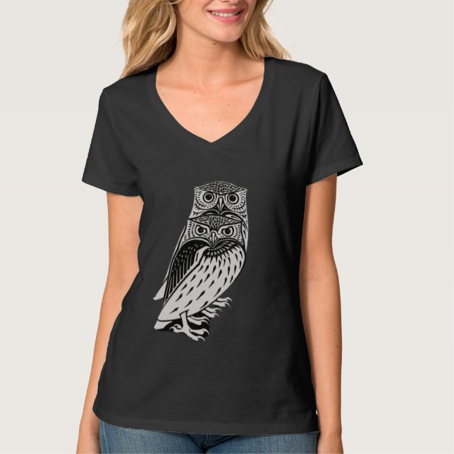Cute owls T-Shirt (Front)
