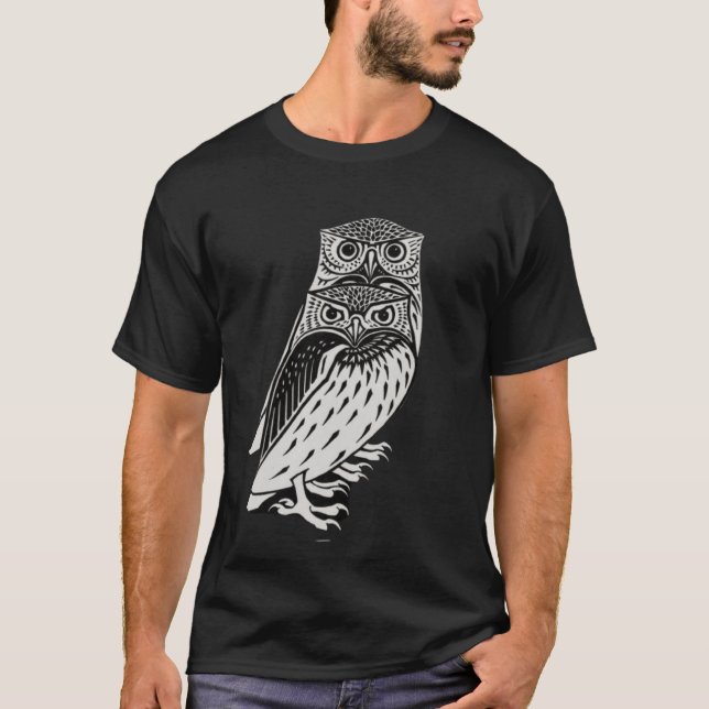 Cute owls T-Shirt (Front)