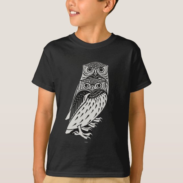Cute owls T-Shirt (Front)