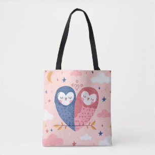 Cute Owls Tote Bag