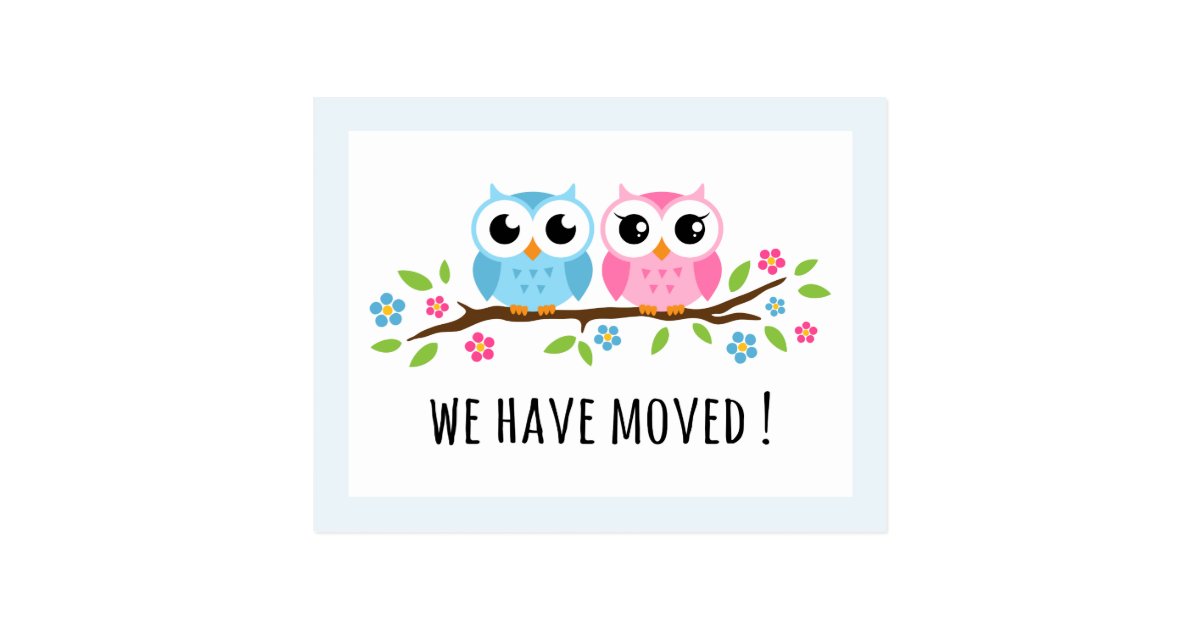 Cute Change Of Address Cards Cute Change Of Address Cards