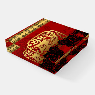Cute Ox Chinese Year Zodiac Birthday PW Paperweight