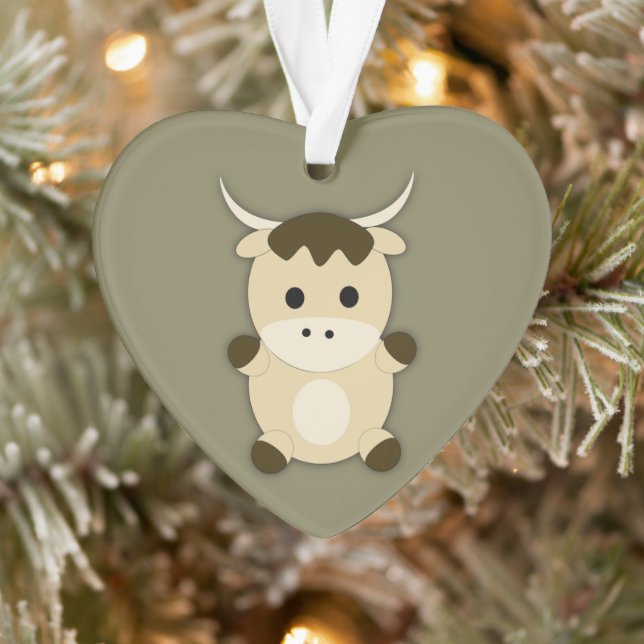 Cute Ox Ornament (Tree)