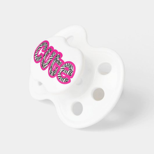 "Cute" Pacifier (Front Right)