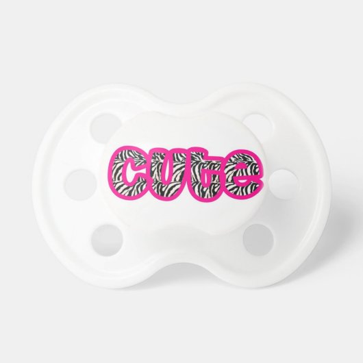 "Cute" Pacifier (Front)