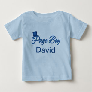 Cute Page Boy Tshirt to Customize