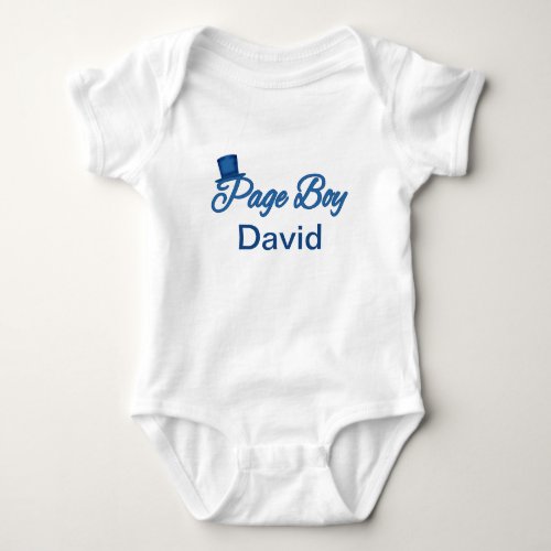 Cute Page Boy Tshirt to Customize