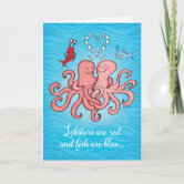 Quiet A Catch Fishing Pun Funny Valentine's Day Holiday Card