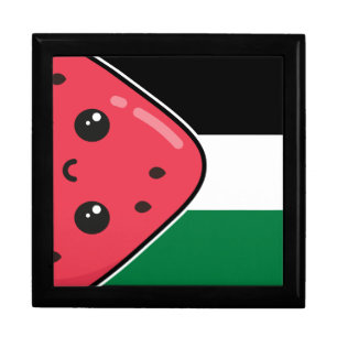 Cute Palestine flag with watermelon-Free Palestin Gift Box