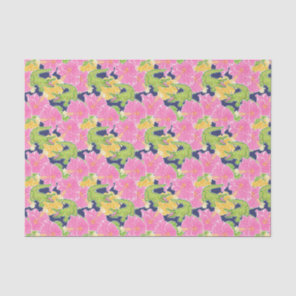 Cute Palm Beach Alligators Tissue Paper