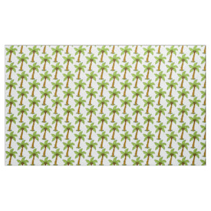 Cute Palm Tree Design Fabric